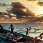 94 People Killed as Overcrowded Fishing Boat Sinks Off Mozambique Coast, Concept art for illustrative purpose, tags: mehr als 90 vor der - Monok